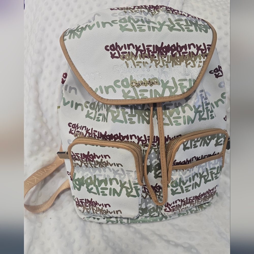 Calvin Klein Graffiti Backpack